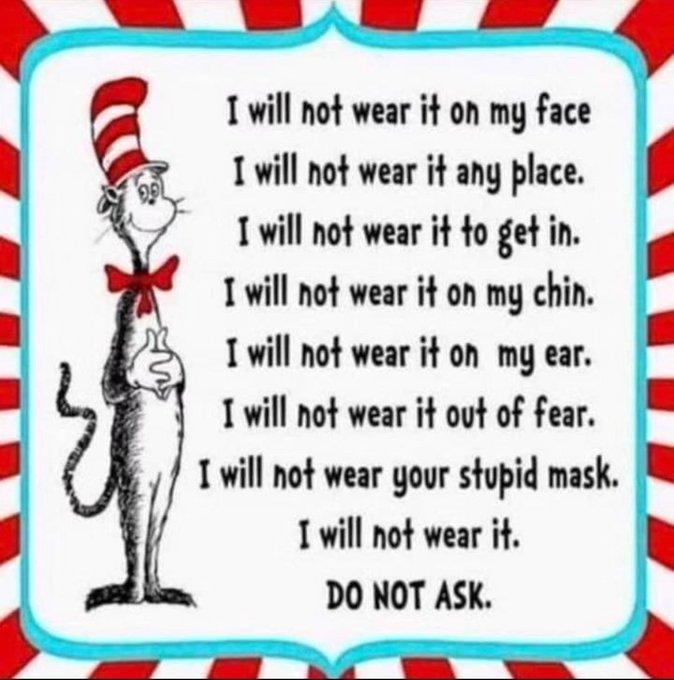 I will not wear it, sam I am