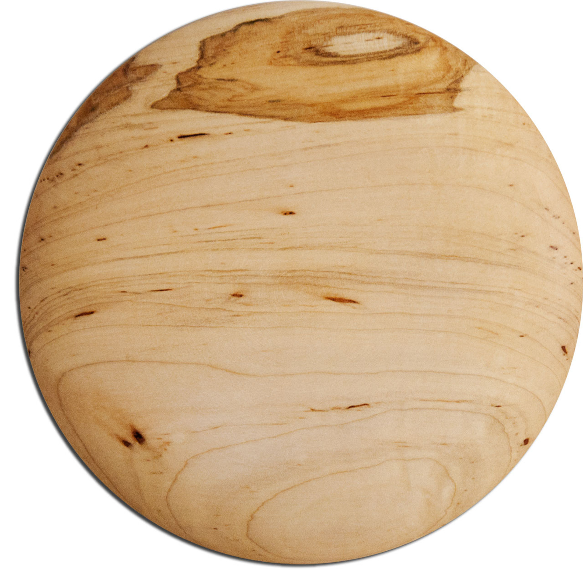 wooden disk